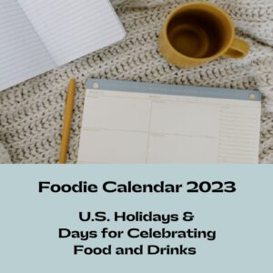 2023 Planner for Foodie blogs and businesses